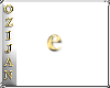 oziweegold letters e