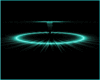 Q| Cyan Eclipse Light
