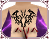 ^V^ Bat Chest Tattoo F.