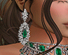 Q! Emerald Earrings