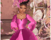 Liz  pink Victorian gown