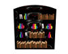 demon wolf bookcase