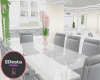 grey dining table