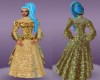Gold Medieval Gown