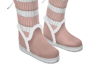Winter pink cozy Boots