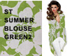 ST SUMMER BLOUSE GREEN2