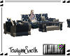 *TS - Blu Symph Sofa Set