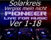 Solarkreis Vergiss mein