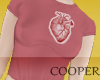 !A pink heart t-shirt