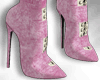 Bomby Heels Boots Pink