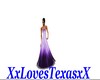Jazzy Ombre Purple Gown