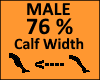 Calf Scaler 76% Male