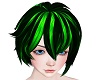 green hair