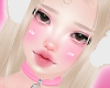 Fur Pink Headphone