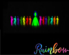 Rainbow DJ Dance Sign