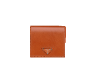 Orange Saffiano Wallet