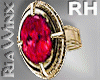 Ruby Gold RH Ring