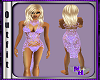 (1NA) Lavender Lace Dres