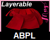 "Skirt Red Add-on ABPL
