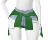 Green Sweater Shorts RL