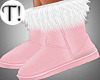 T! Winter Fur Boots Pink