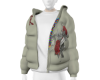 Trust No One Puffer coat
