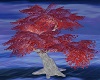 Silver Red Tree