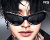 金 Y2K Black Shades