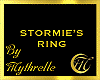 STORMIE'S WEDDING RING