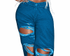 FLZ/ripped baggy pants