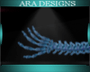 ARA~Skeleton Tail-Blue
