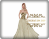 Elegant Gold Gown