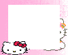 Hello Kitty frame