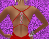 -MSD- Red Backless