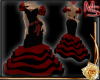 [M] Flamenco Dress Black