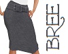 [BB] Grey Skirt w- Belt