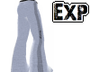 Textured Tux Pants White