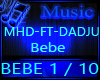 MHD-FT-DADJU-Bebe cover