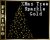 XMas Tree Sparkle-Gold