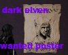 Dark Elven Wanted Poster