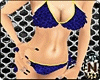 (NS) Sequin Blue Bikini