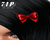 red hair bow