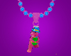 Barney Top Hat Necklace