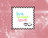 Live laugh love Stamp