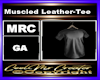 Muscled Leather-Tee