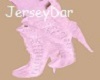 Low Pink Boots