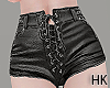 HK`Leather Shorts RLL