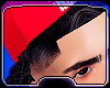 Red Cap + Hair