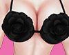 Rose Dress Black