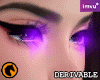 Glowing Eyes Purple F